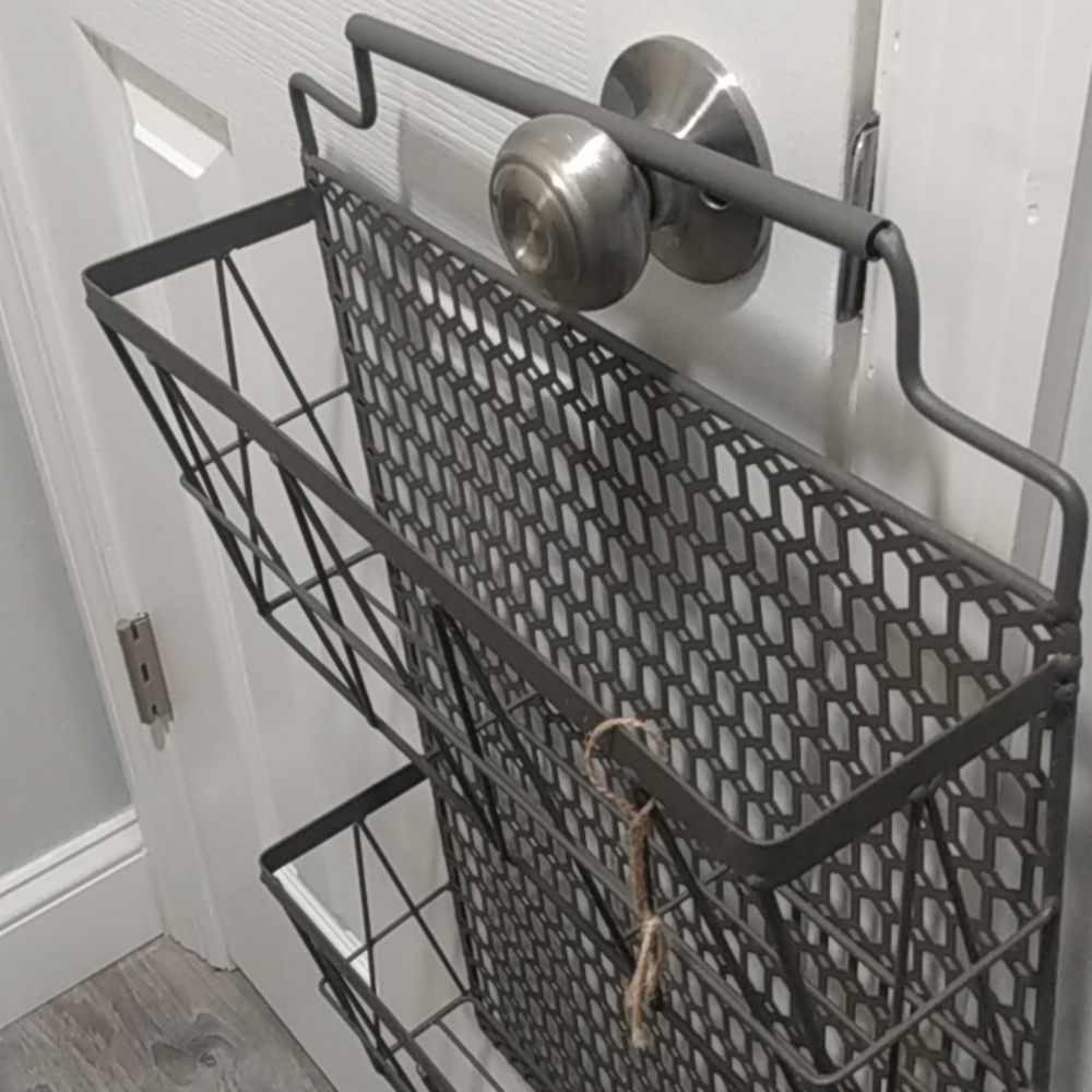 Large Stainless Steel Hanging Rack Shelves - Picture 6 of 8